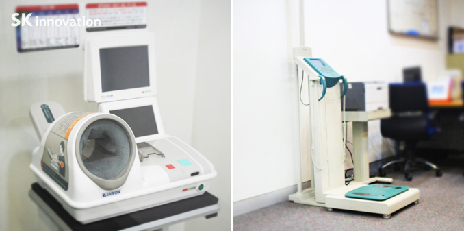 혈압측정기와인바디