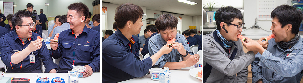 혹서기 간식나눔