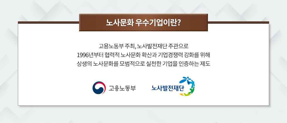 노사문화 우수기업