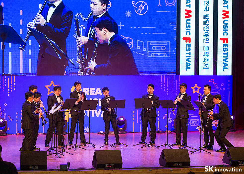 드림위드앙상블 GMF공연 모습