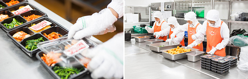 행복도시락 제작