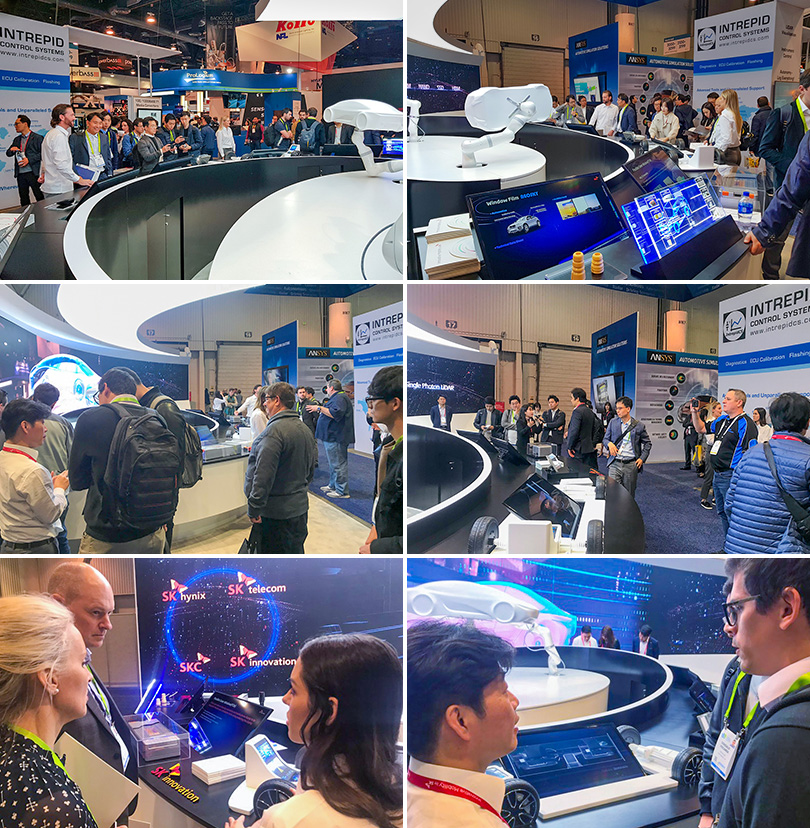 CES2019 SK부스