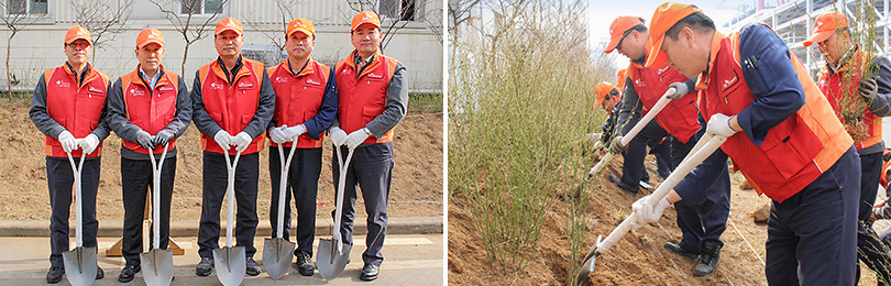 SK인천석유화학 노사, ‘1人 1 나무심기 캠페인’ 개최