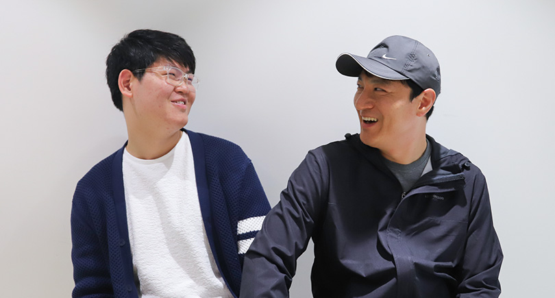 정민재 수료생과 아버지