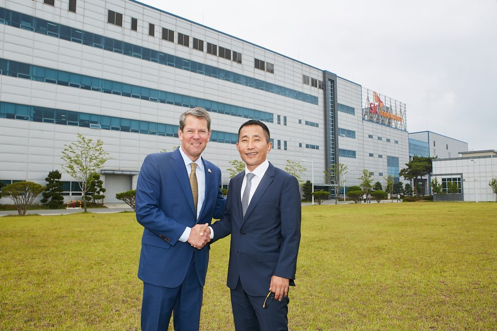 브라이언켐프주지사와윤예선대표