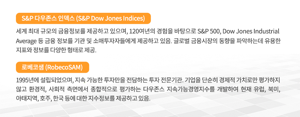 S&P다우존수지수로베코샘