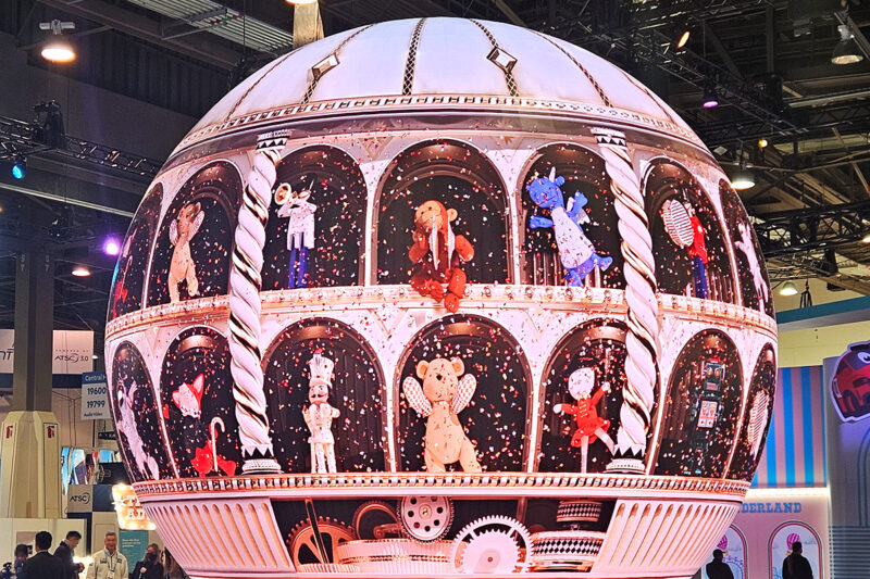 판타스틱 아일랜드 존의 랜드마크인 원더 글로브