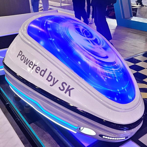 SK E&S의 수소연료전지를 장착한 트레인 어드벤처