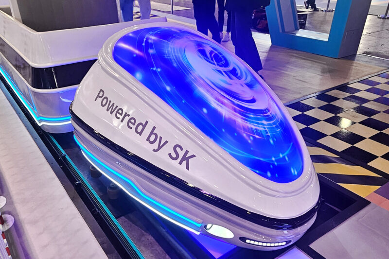 SK E&S의 수소연료전지를 장착한 트레인 어드벤처