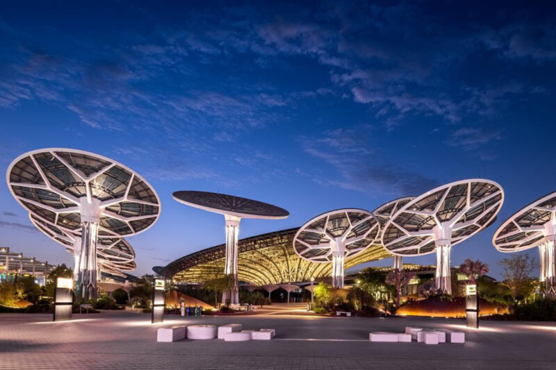 COP28이 열리는 그린, 블루존의 모습 (출처: COP28)