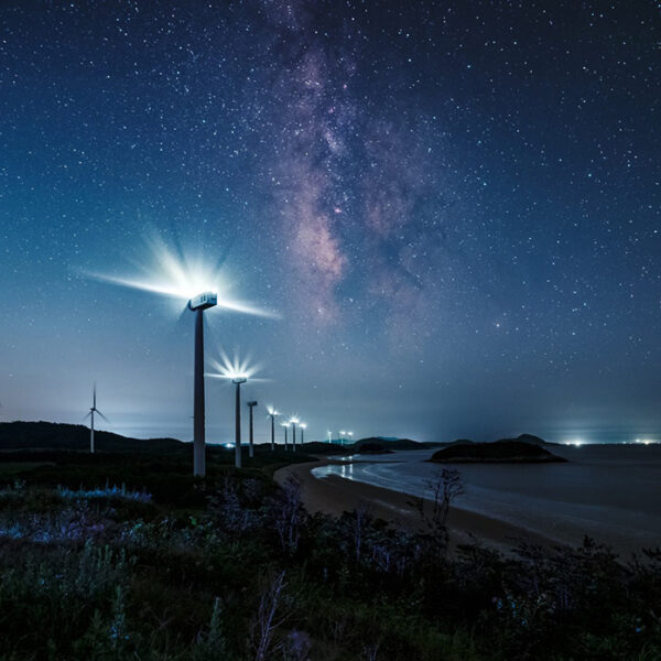 [사진2] SK E&S가 운영 중인 전남 신안 그린에너지 풍력발전소 전경