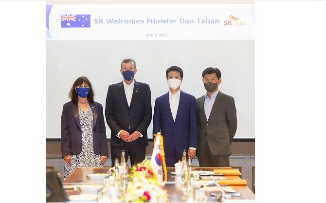 SK E&S, 호주 정부와 친환경에너지사업 공동 협력 다져 