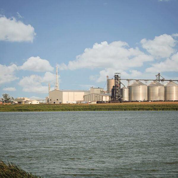 미국 중서부에 위치한 바이오에탄올 생산설비단지 전경