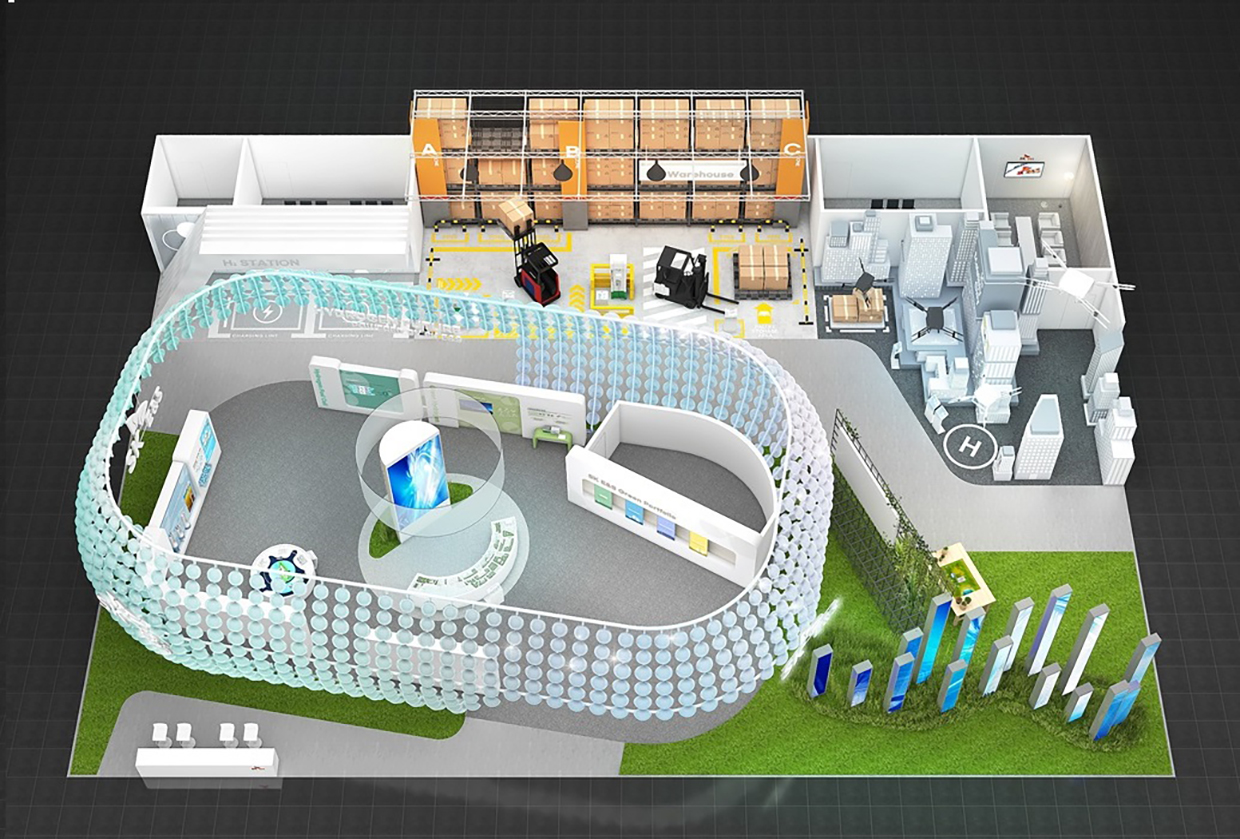<사진3> 8월 31일 ~ 9월 3일 일산 킨텍스에서 열리는 ‘H2 MEET 2022′ SK E&S 전시관 이미지