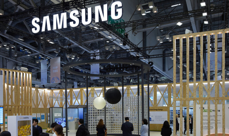 삼성전자 전시관 전경