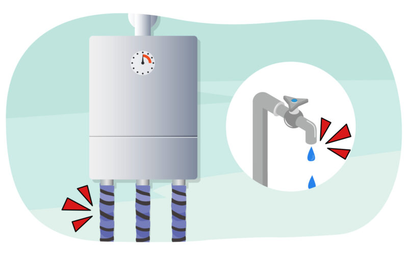 보일러 동파 사고 이미지