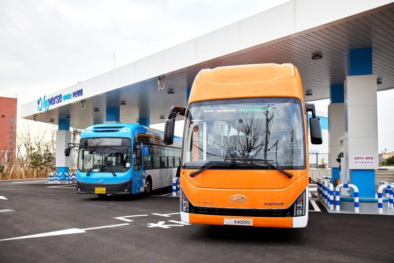 부산장림 액화수소 충전소 전경