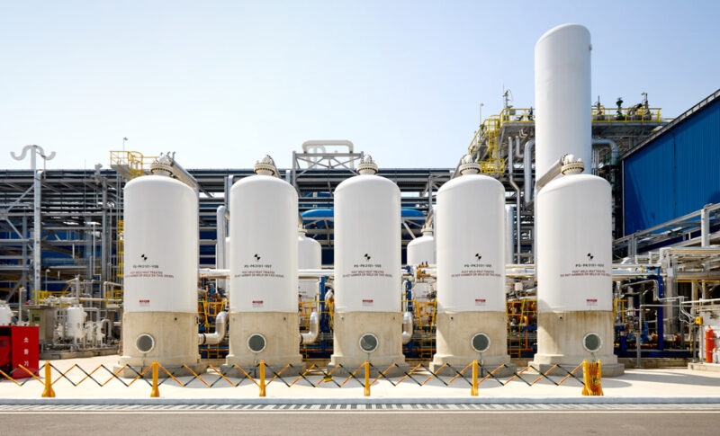 인천 액화수소플랜트 정제설비 모습