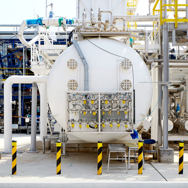 인천 액화수소플랜트 내 액화설비 모습