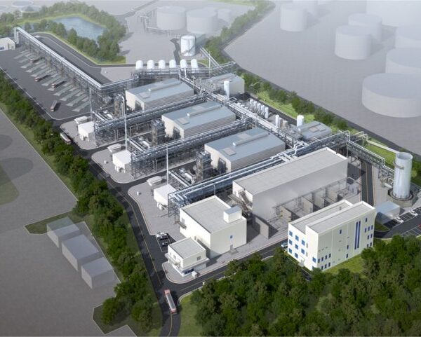 SK E&S 인천 액화수소 플랜트 조감도